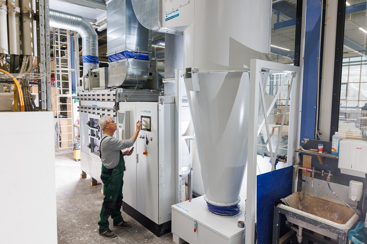 Filterlose Overspray-Abscheidung mit Zyklontechnologie